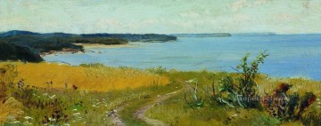 vista de la playa paisaje clásico Ivan Ivanovich Pinturas al óleo